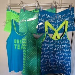 Set of 3 Tank/boyshort loungewear in 2XL. NWOT
